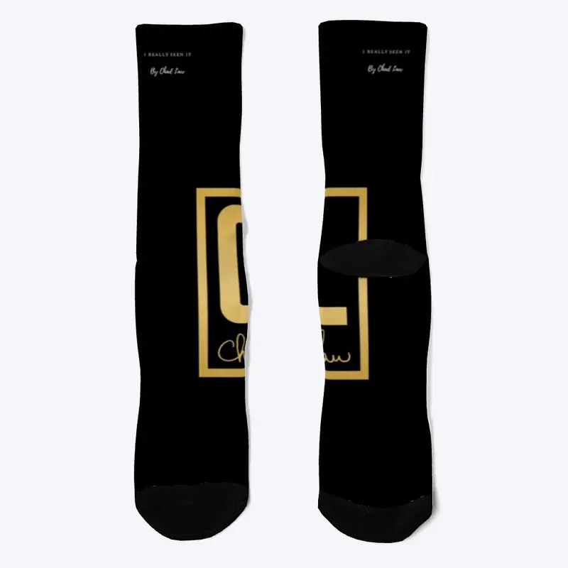 I REALLY SEEN IT - CL GOLD LOGO UNISOCKS